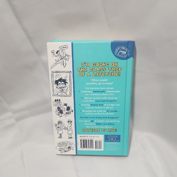 Vibrant Blue and Yellow Cartoon Book Cover - Picture 3 of 3